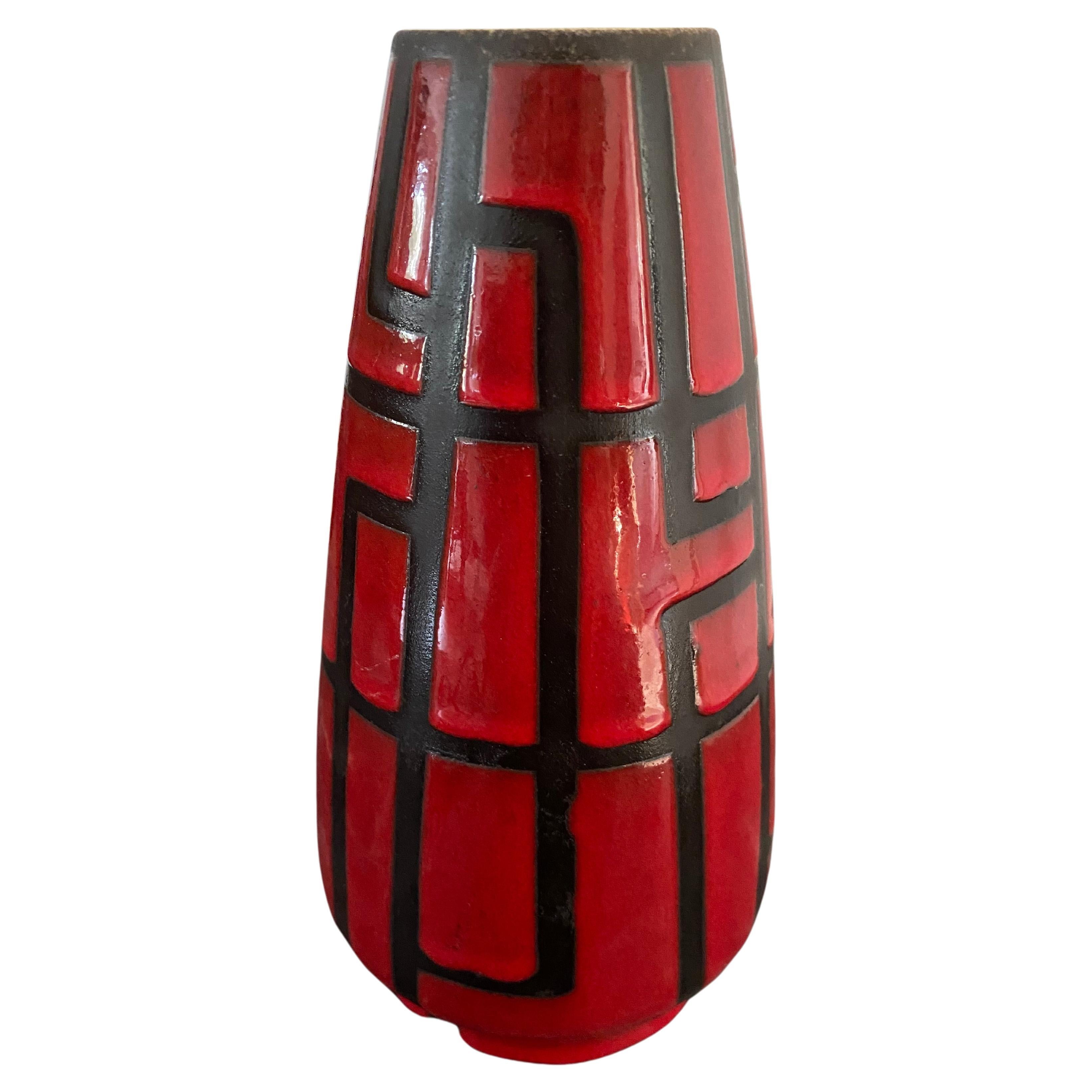 Mid-Century Modern Vase by Schlossberg Keramik For Sale