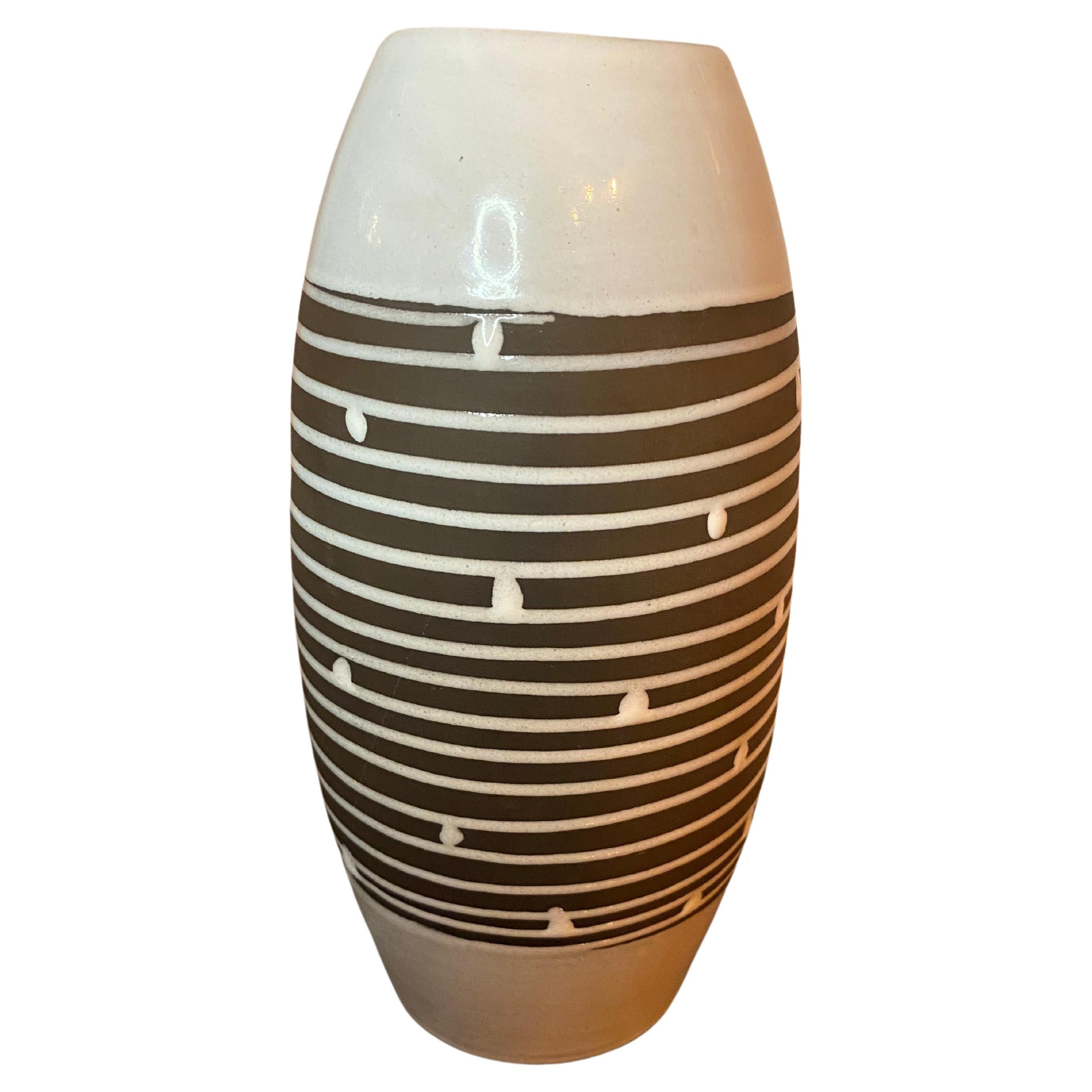 Mid-Century Modern Vase by Schlossberg Keramik For Sale