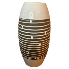 Vase moderne du milieu du siècle dernier par Schlossberg Keramik