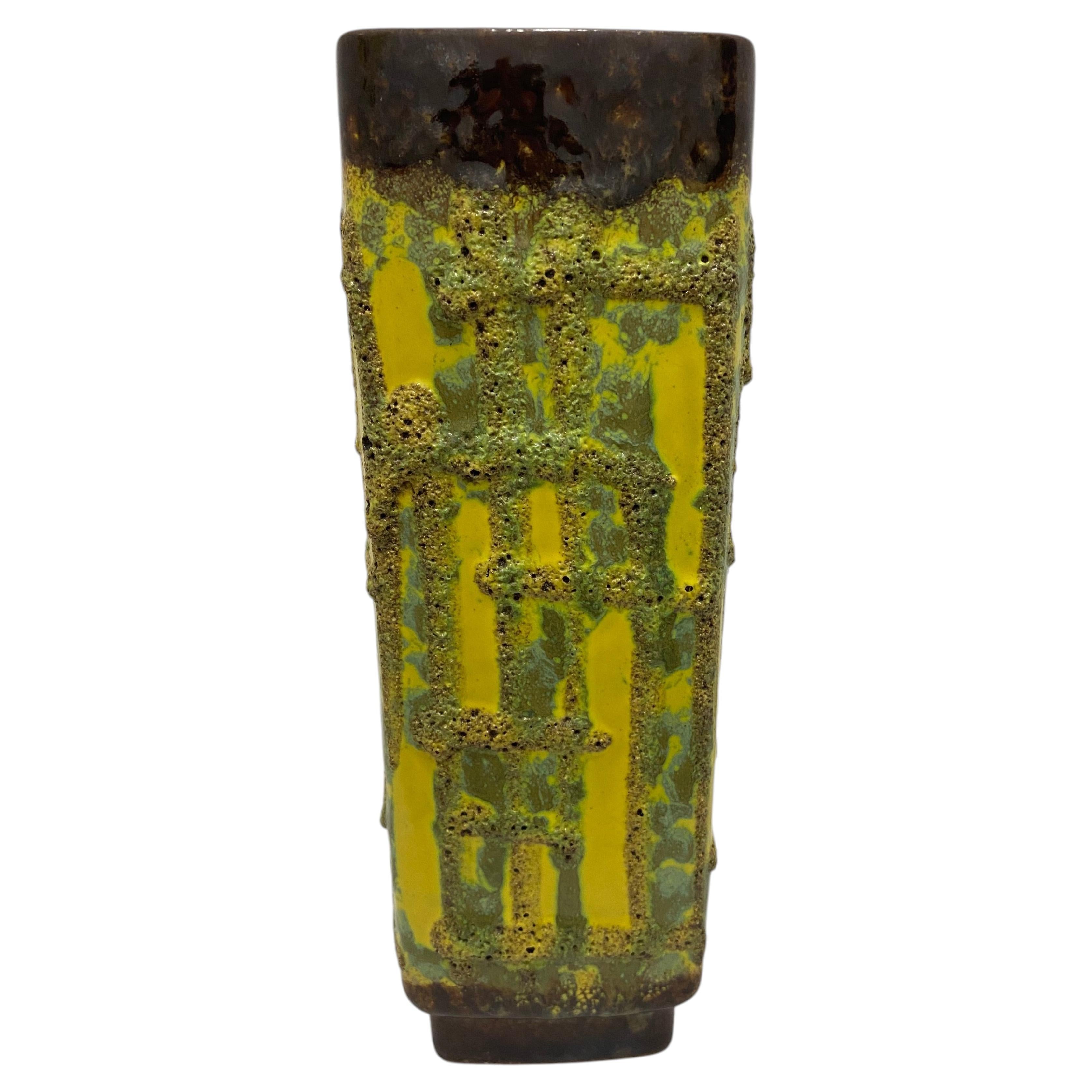 Mid Century Modern Vase by Strehla Keramik Germany