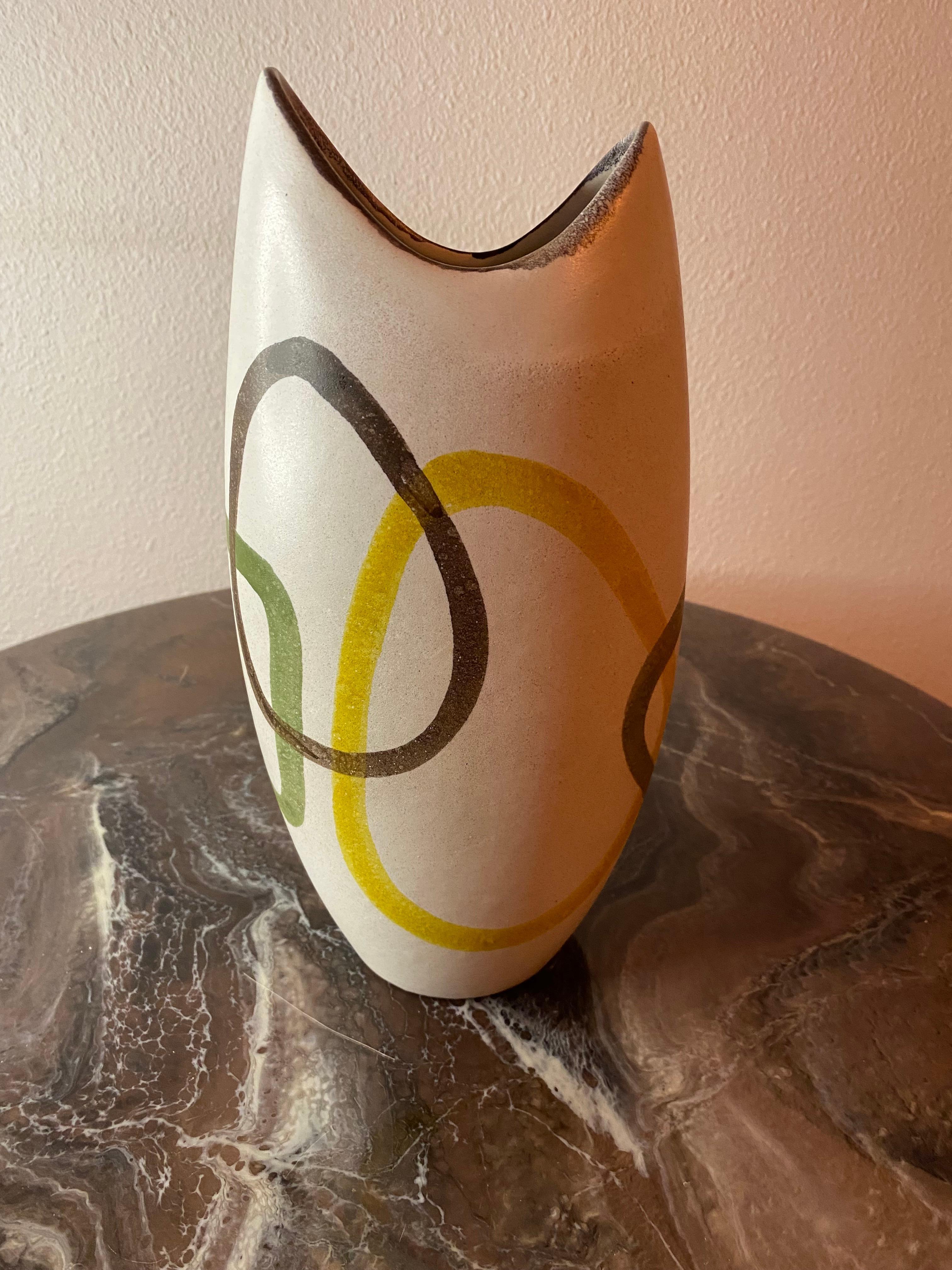 Mid-Century Modern Vase  im Zustand „Gut“ im Angebot in Waddinxveen, ZH