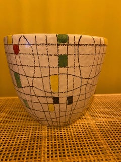 Mid Century Modern Vase or Planter by Bitossi Italy