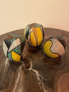 Mid-Century Modern Vases Germany set of 3