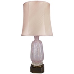 Mid-Century Modern Venetian Murano Art Glass Table Lamp, circa 1960