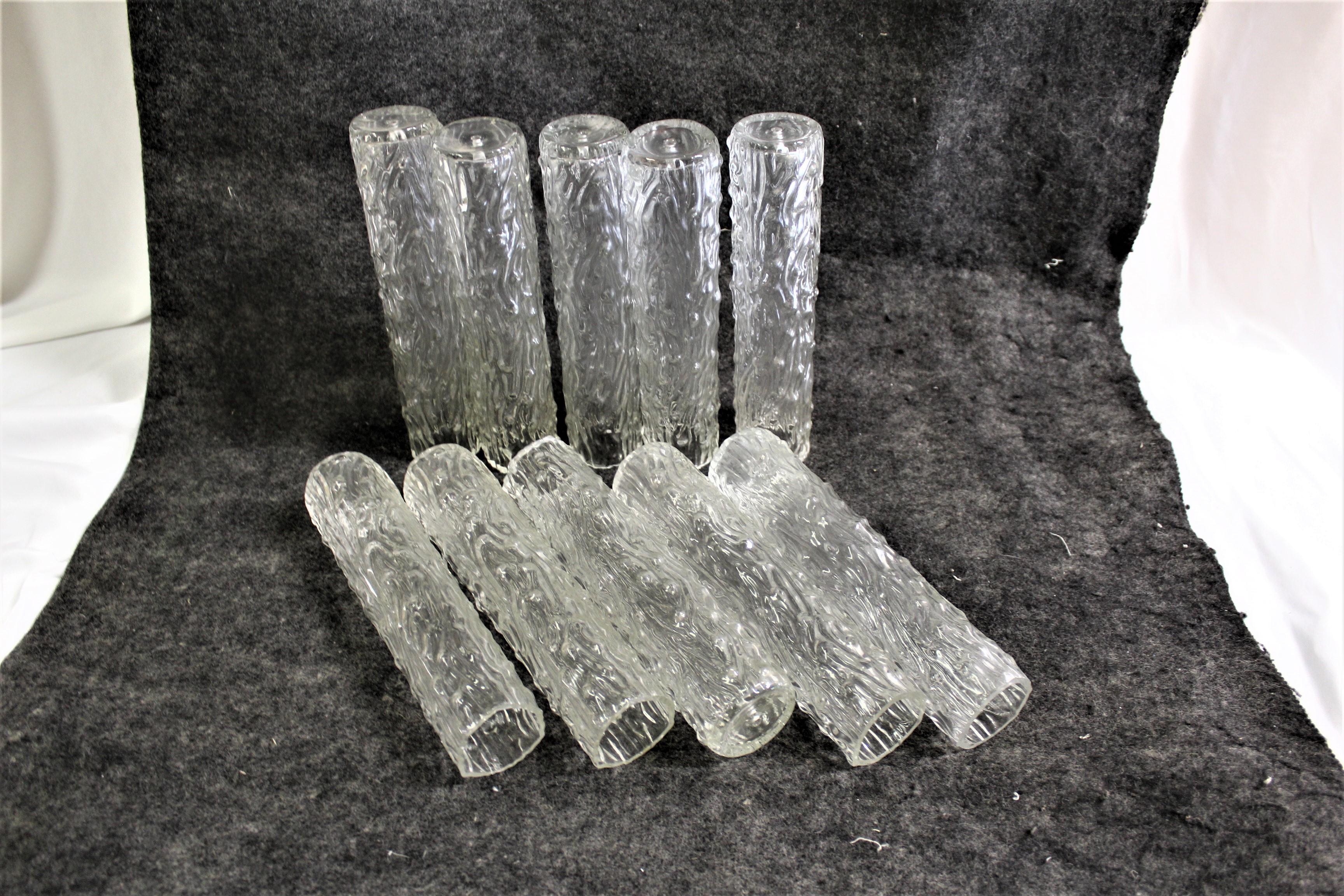Mid-Century /Modern Venini Glass Shades In Good Condition For Sale In Los Angeles, CA