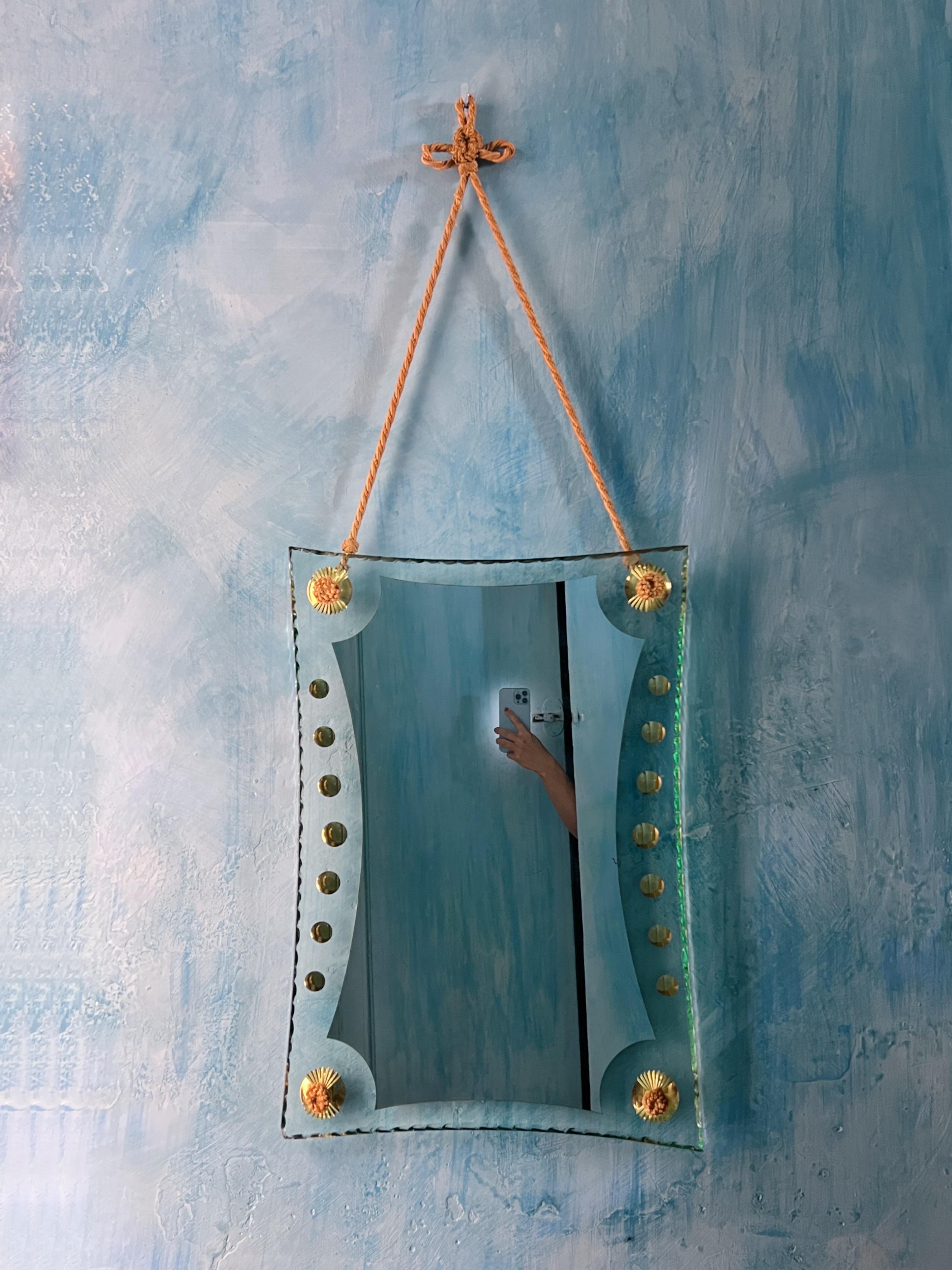 20ième siècle Miroir mural 
