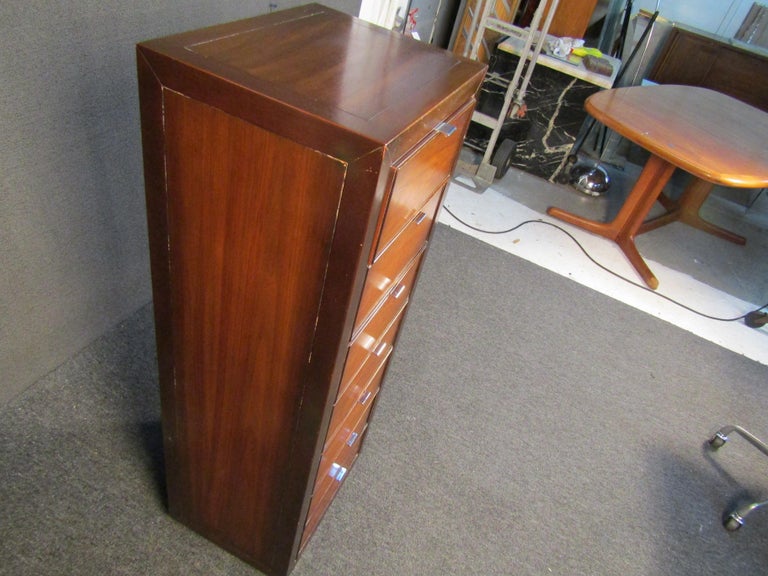 MidCentury Modern Vertical Dresser For Sale at 1stDibs vertical