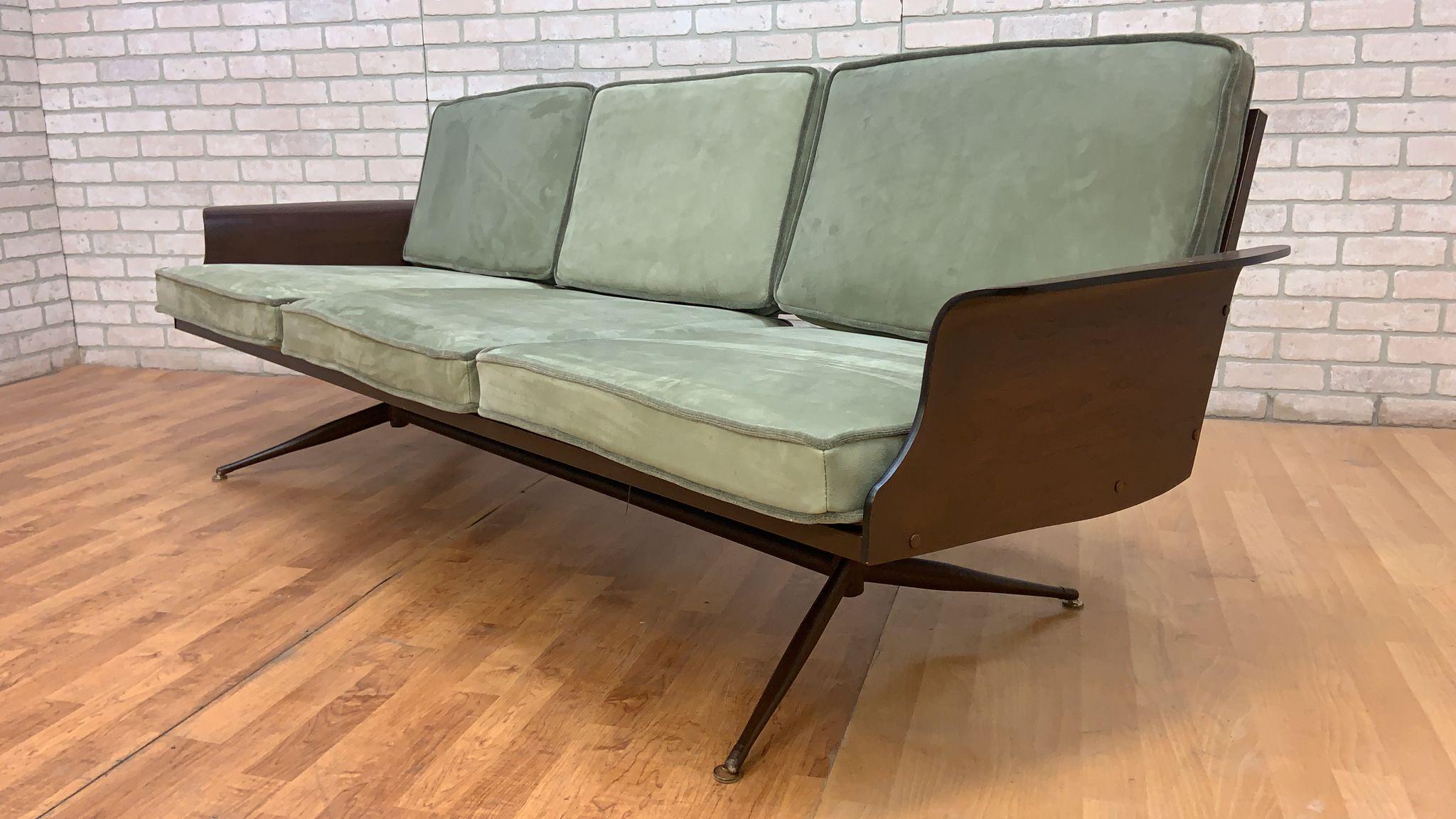 American Mid Century Modern Viko Baumritter Daybed Sofa Newly Reupholstered