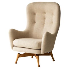 Mid-Century Modern Viko Baumritter High Back Lounge Chair