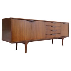 Mid Century Modern Vintage Afromoisa Teak Credenza by Elliots of Newbury