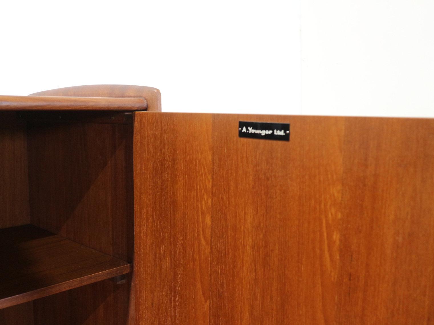 Mid-Century Modern Mid Century Modern Vintage Afromosia Sideboard Credenza by Younger Danish Style