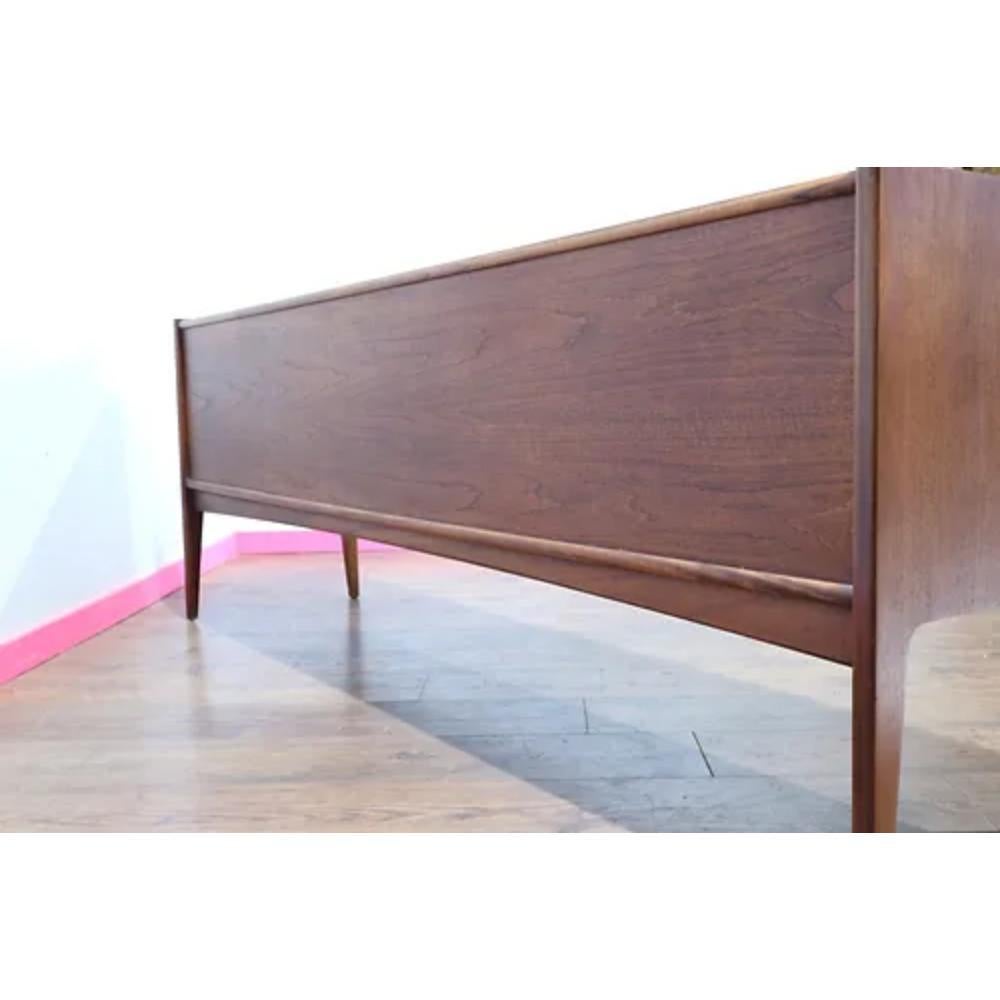 Mid Century Modern Vintage Afromosia Sideboard Credenza by Younger For Sale 5