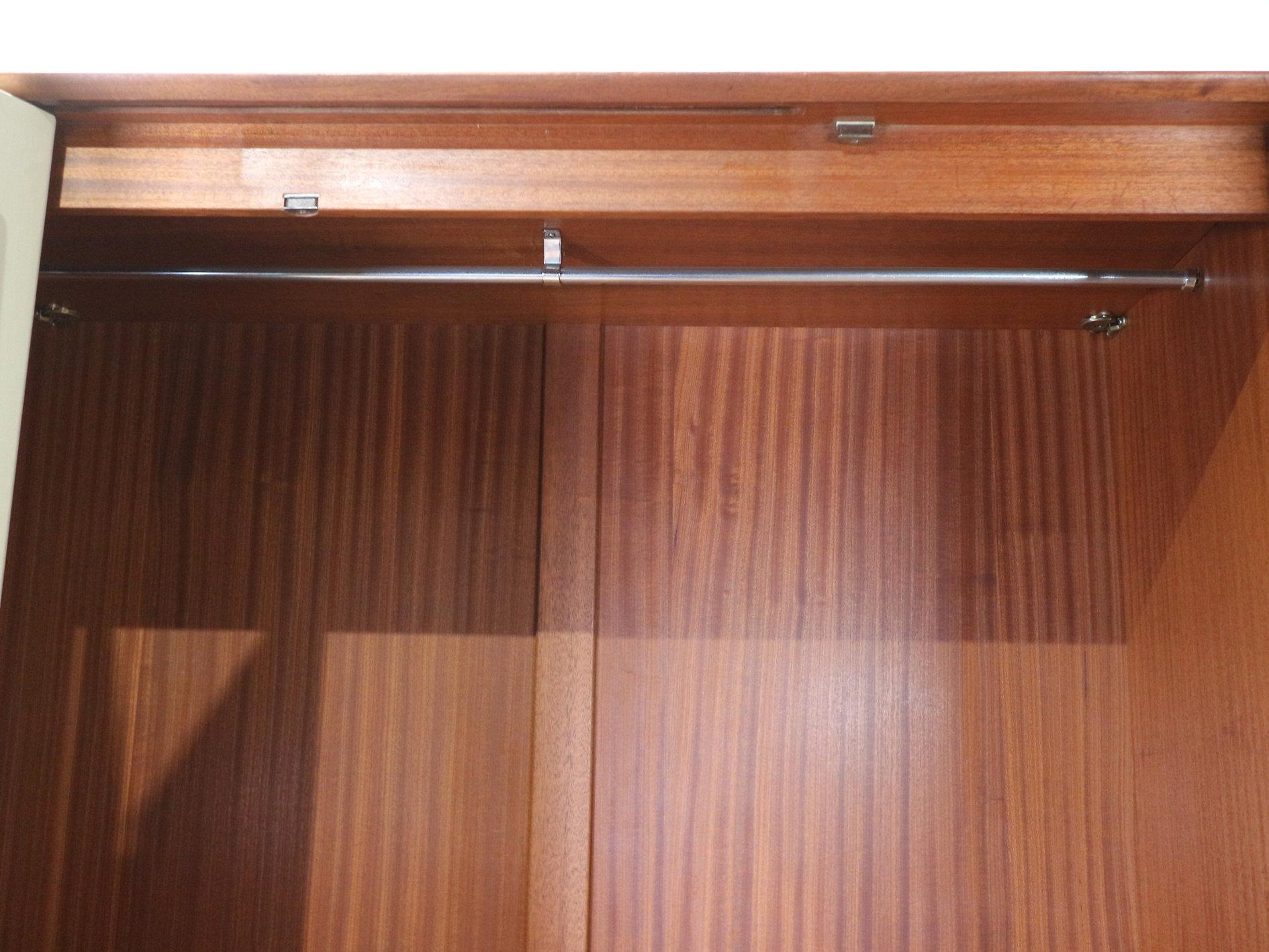 Mid-Century Modern Mid Century Modern Vintage Afromosia Teak Armoire Wardrobe by G Plan
