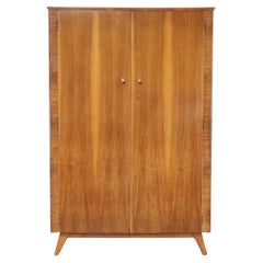 Mid Century Modern Vintage Armoire Wardrobe Danish Style Bedroom Furniture