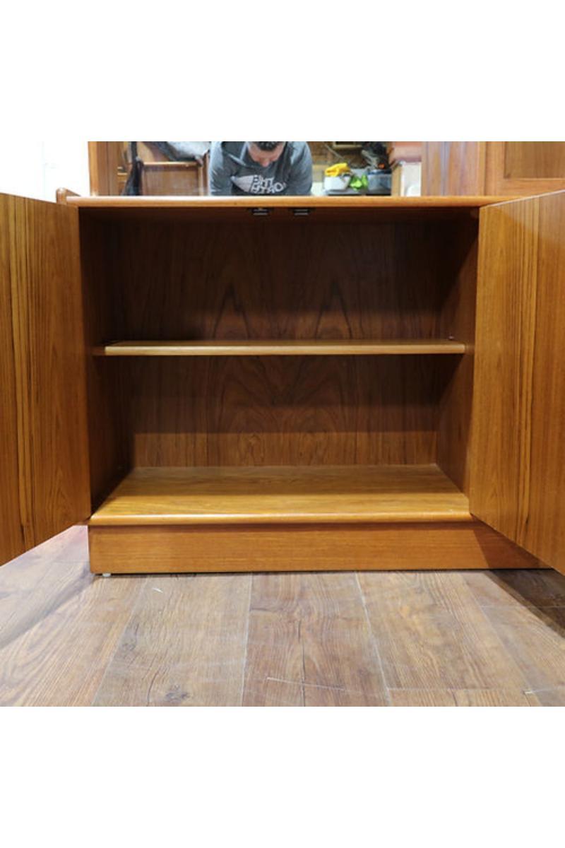Mid Century Modern Vintage Bar China Cabinet by Turnidge of London Danish Style 5