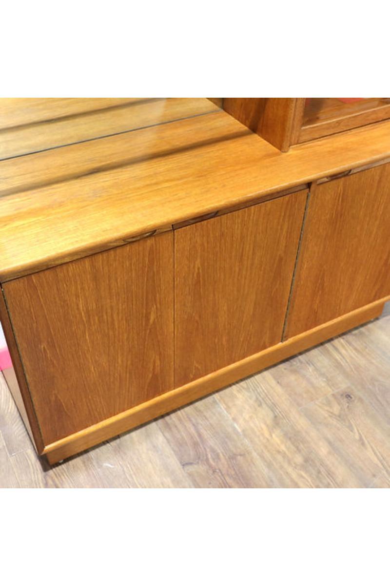 Mid Century Modern Vintage Bar China Cabinet by Turnidge of London Danish Style 7