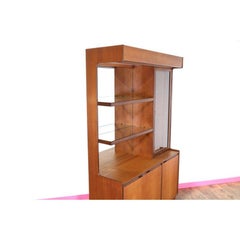 Mid Century Modern Vintage Bar China Cabinet by Turnidge of London Danish Style