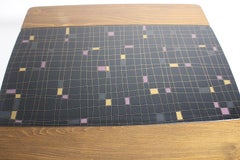 Mid Century Modern Vintage Beech Brass Sofa Table Dining Table 1950s Vienna