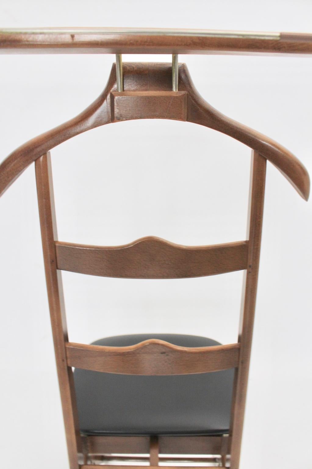 Mid-Century Modern Vintage Beech Valet Chair Ico & Luisa Parisi Attributed For Sale 2