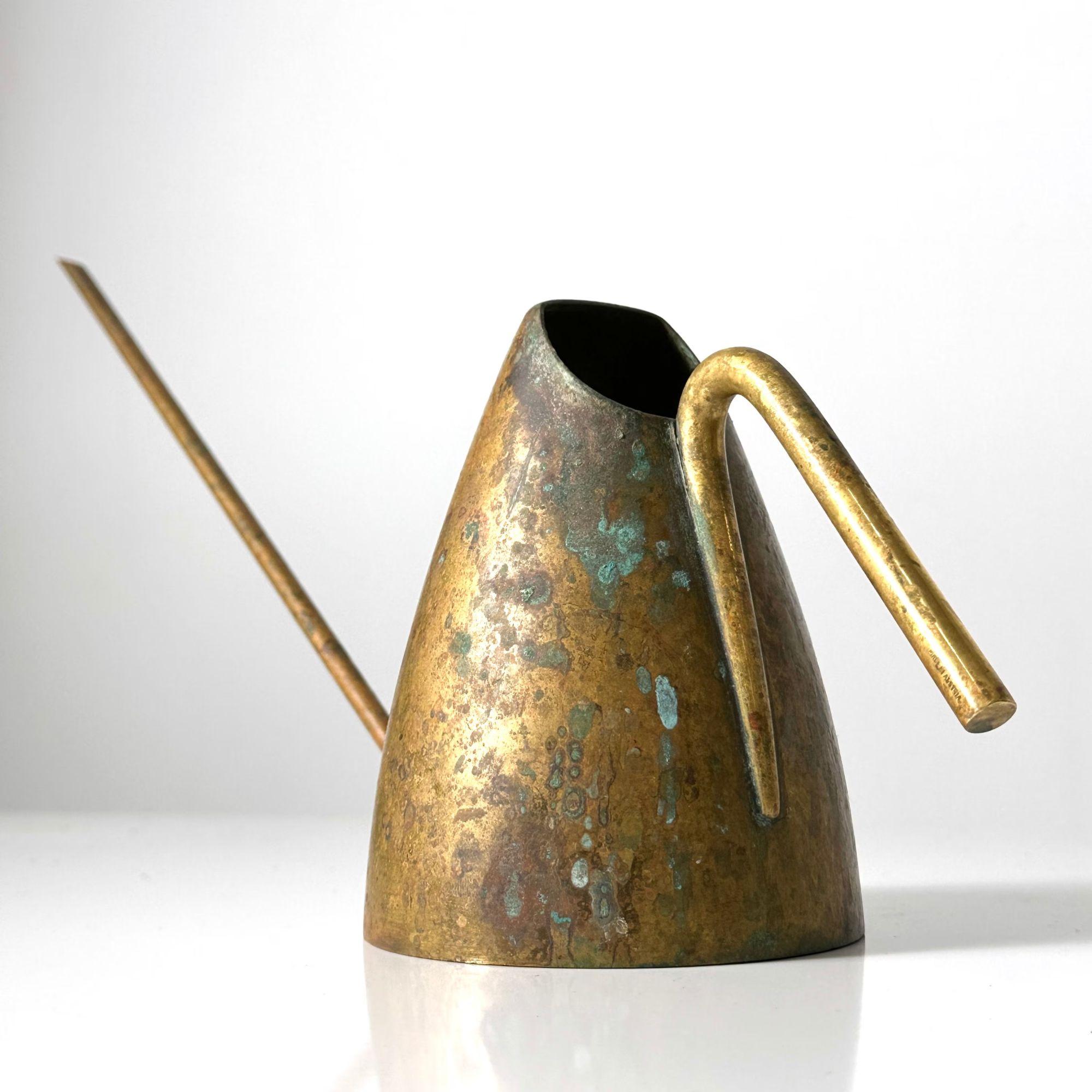 Mid-Century Modern Mid Century Modern Vintage Brass Watering Can by Carl Auböck II , circa 1950s