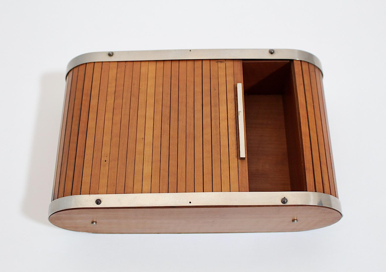 Mid-Century Modern Vintage Carl Auböck Cigar Box Table Container, 1960s, Vienna 6