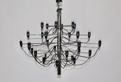 Mid-Century Modern Vintage Chandelier Gino Sarfatti 1958 for Flos 21st Century