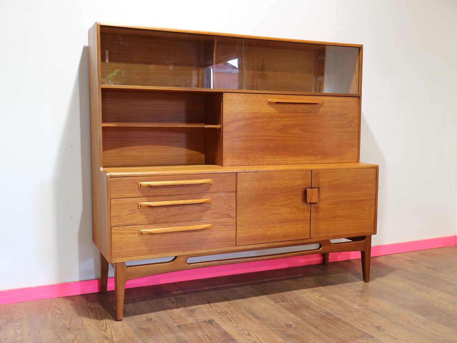 Mid-Century Modern Mid Century Modern Vintage Credenza Buffet Beithcraft of Scotland Danish Style
