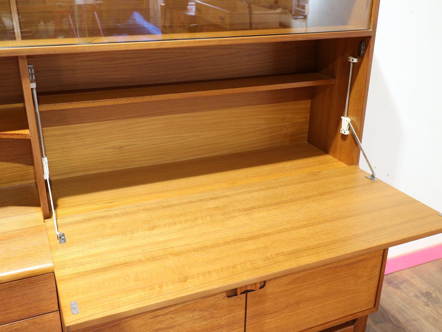 Mid Century Modern Vintage Credenza Buffet Beithcraft of Scotland Danish Style 2