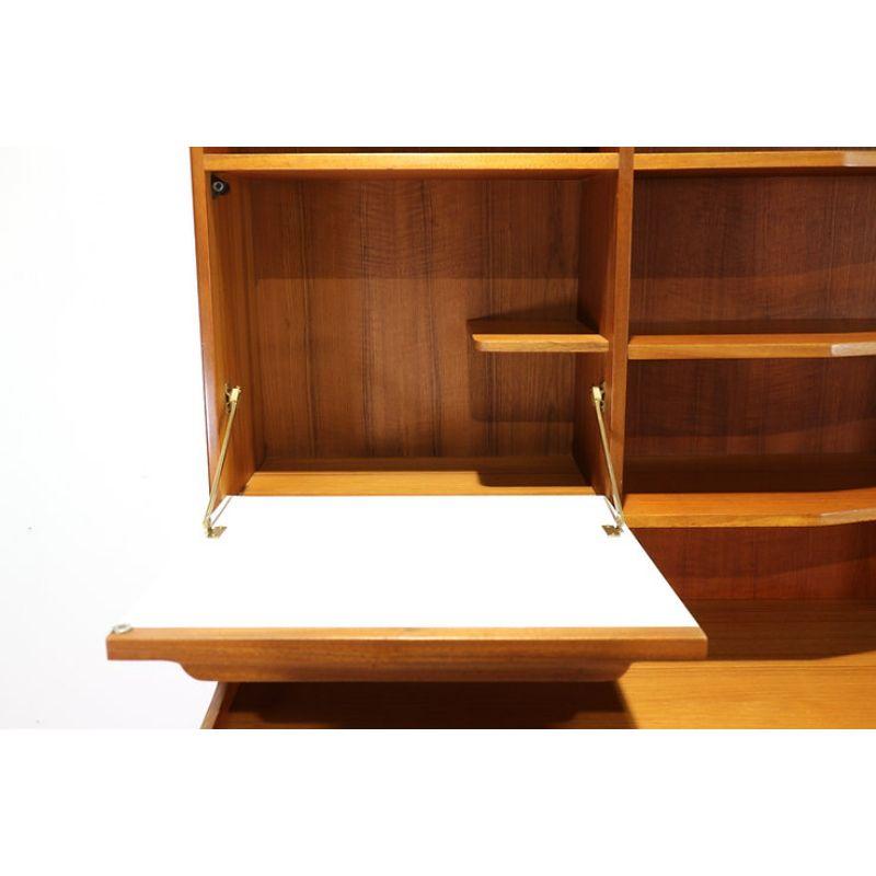 20th Century Mid Century Modern Vintage Credenza Buffet by A H Mcintosh Danish Style