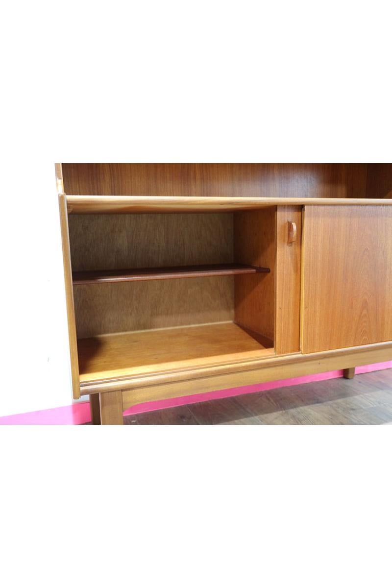 Mid Century Modern Vintage Credenza Sideboard Buffet by A H Mcintosh 3