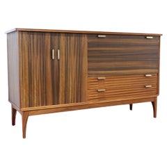 Mid Century Modern Vintage Kredenz Anrichte Buffet von Vanson Dänischer Stil