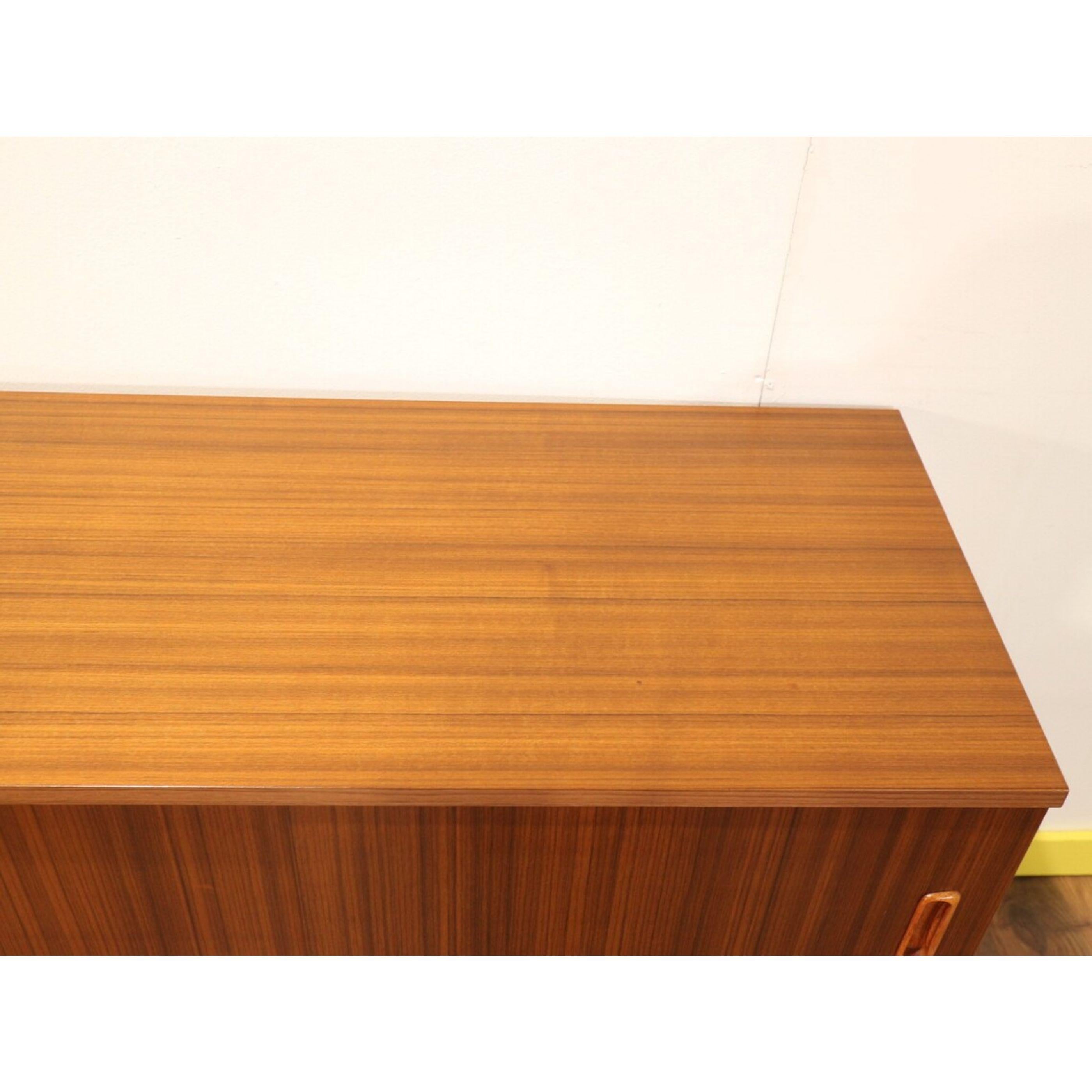 Mid-Century Modern Vintage Credenza Sideboard by Avalon Danish British G Plan 3