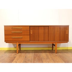 Mid-Century Modern Vintage Credenza Sideboard by Avalon Danish British G Plan