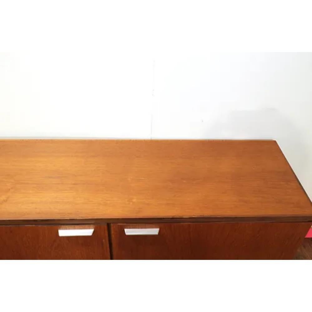 Mid Century Modern Vintage Danish Style Sideboard Credenza by White and Newton 1