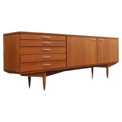 Mid Century Modern Retro Danish Style Sideboard Credenza by White and Newton