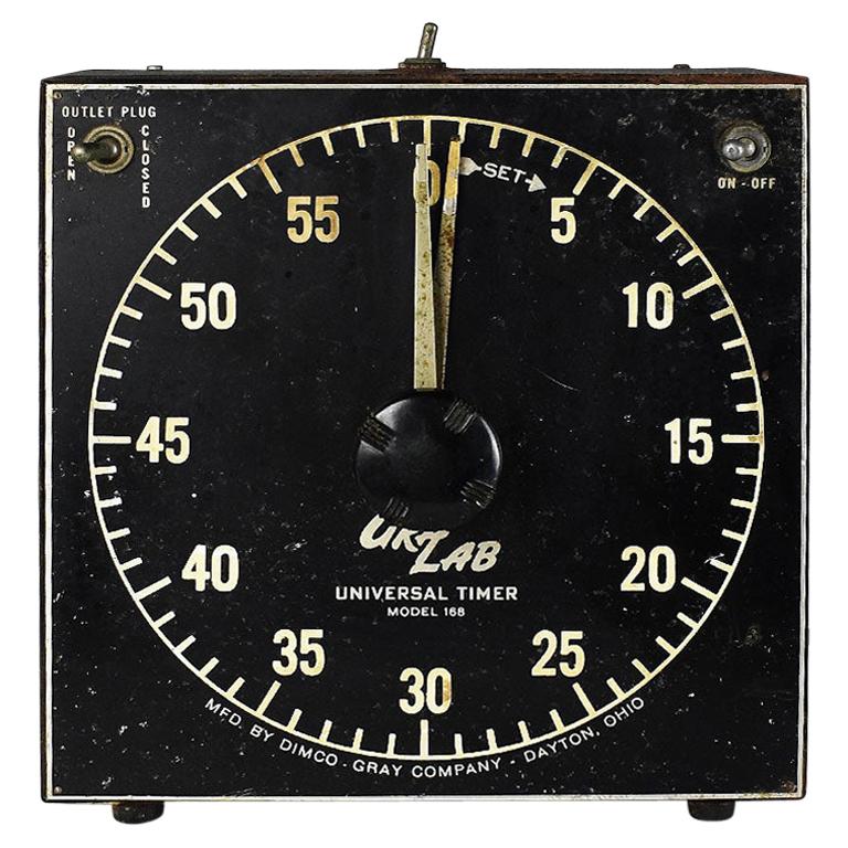 MidCentury Modern Vintage Darkroom Photography Timer with Outlet at 1stDibs