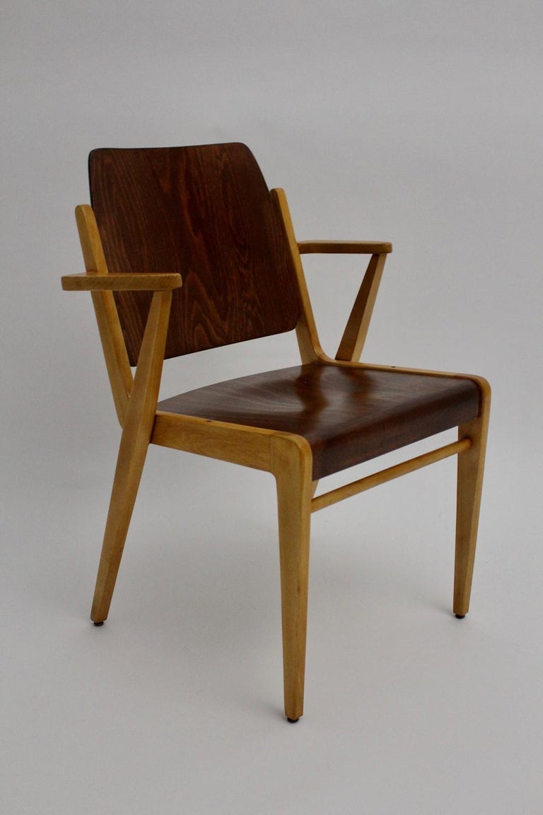 Mid-Century Modern Vintage Dining Room Chairs by Franz ...