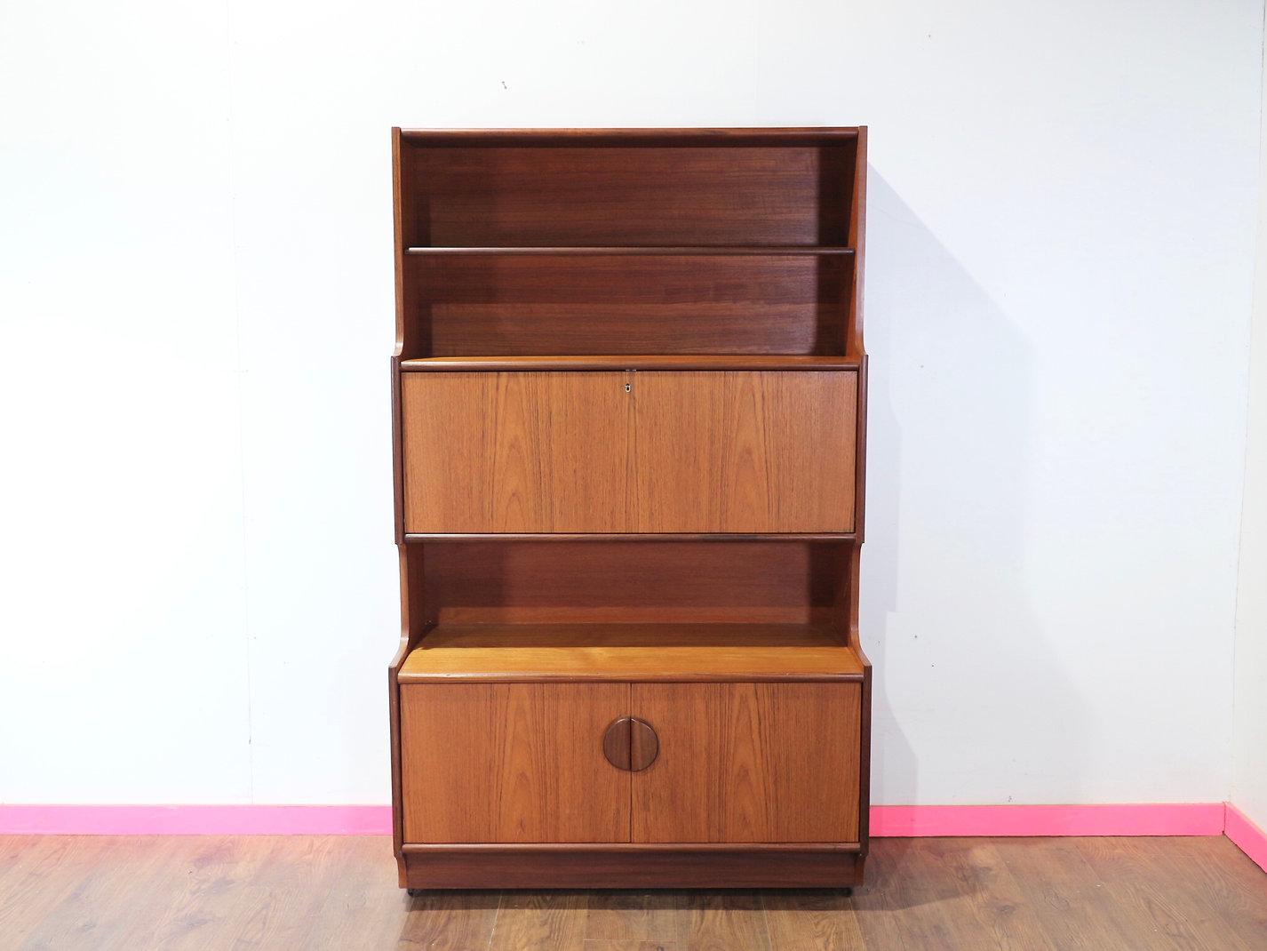 Mid-Century Modern Mid Century Modern Vintage Display China Cabinet Bookcase by Portwood