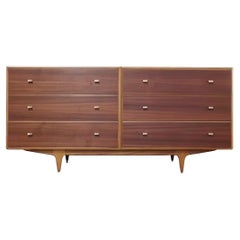 Mid Century Modern Vintage Dresser Chest of Bank of Drawers by Mcintosh