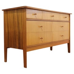 Mid Century Modern Vintage Dresser Chest oof Drawers by Avalon Danish Style
