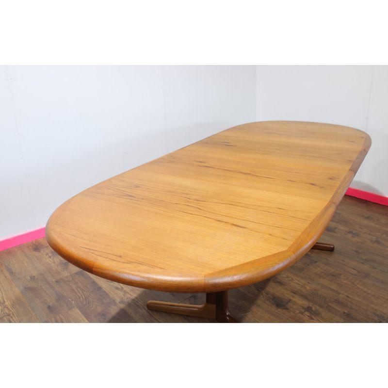 Mid-Century Modern Mid Century Modern Vintage Extending Danish Dining Table Benni Linden