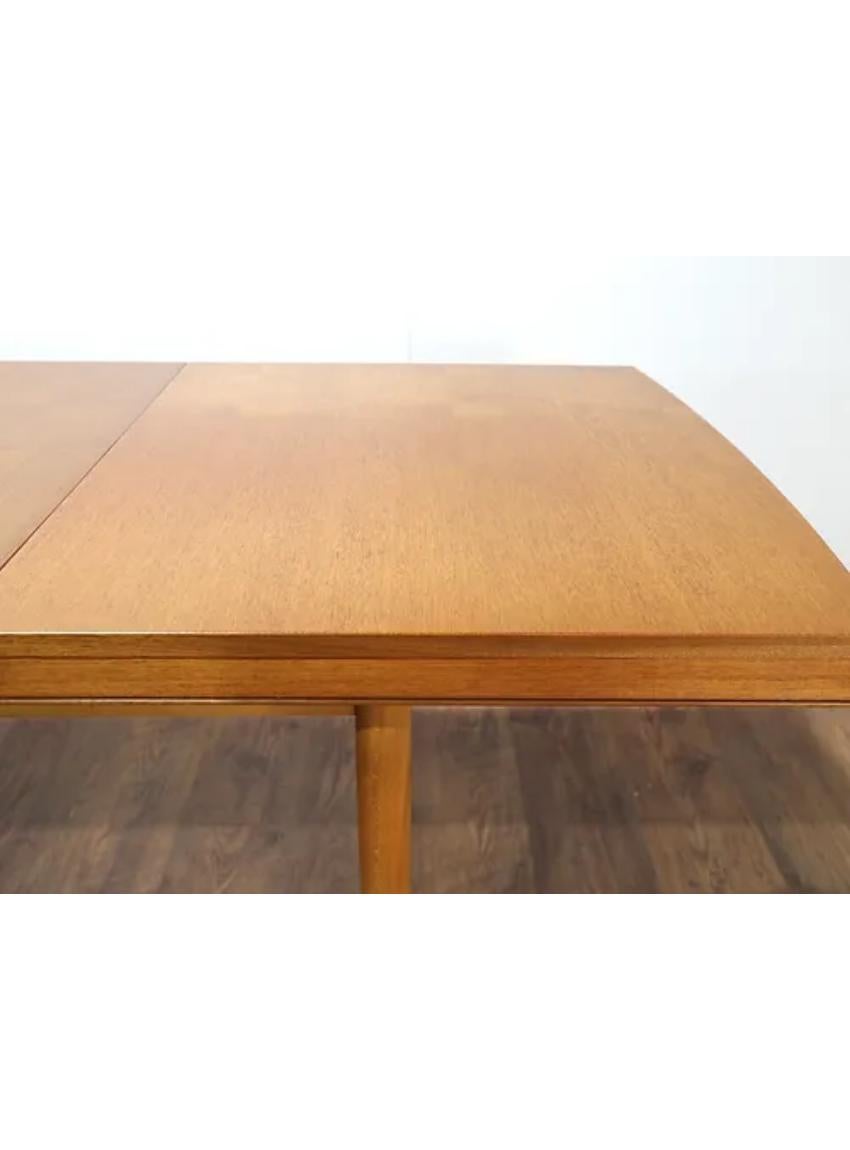 Mid Century Modern Vintage Extending Danish Dining Table by Morris of Glasgow 6
