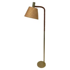 Lampadaire vintage moderne du milieu du siècle dernier de style Adrien Audoux Frida Minet, années 1960