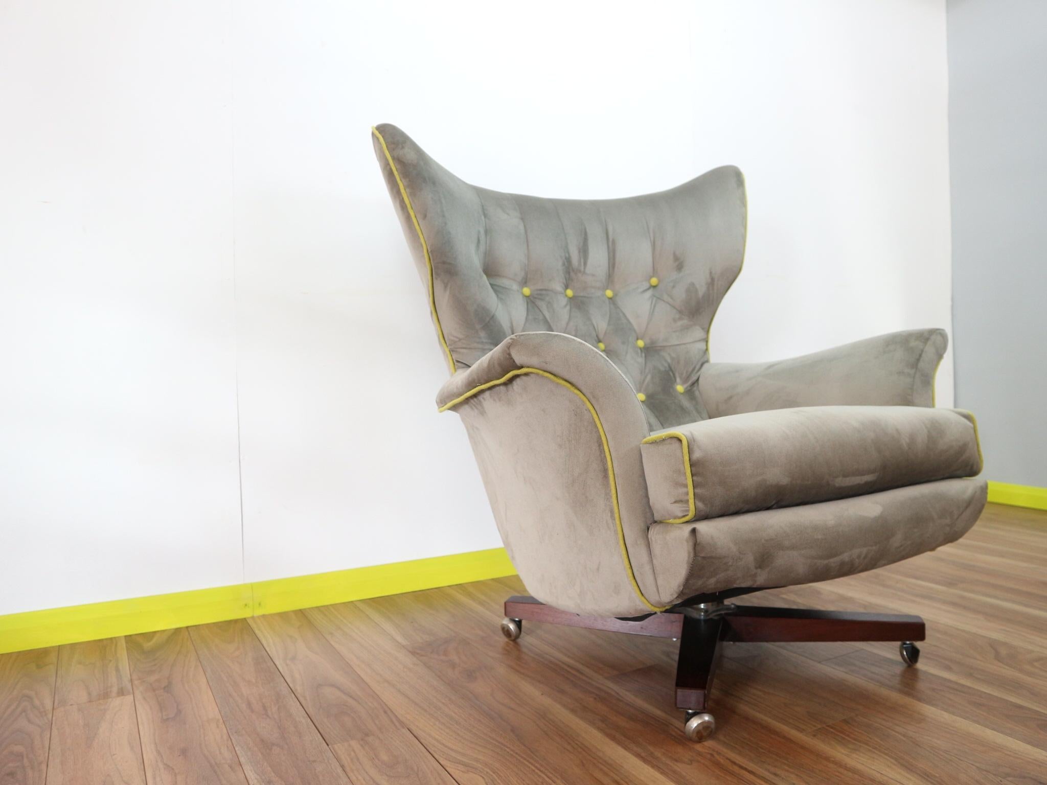 mid century modern lounge chair plans