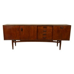 Mid Century Modern Vintage G-Plan "Brasilia" Long Teak Credenza sideboard 1965