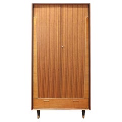 Mid Century Modern Retro Gentlemans Armoire Wardrobe by Beautility