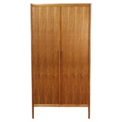Mid Century Modern Vintage Gentlemens Armoire Wardrobe by Younger Danish Style