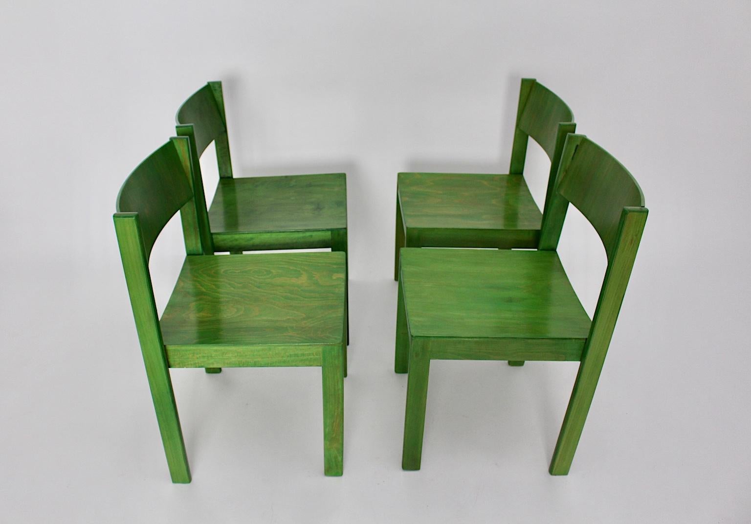 ikea retro chair green