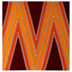 Textile encadré vintage Heals Tangent d'Evelyn Redgrave, style mi-siècle moderne, par