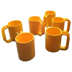 Mid-Century Modern Vintage Heller Ware Massimo Vignelli Mugs - 6